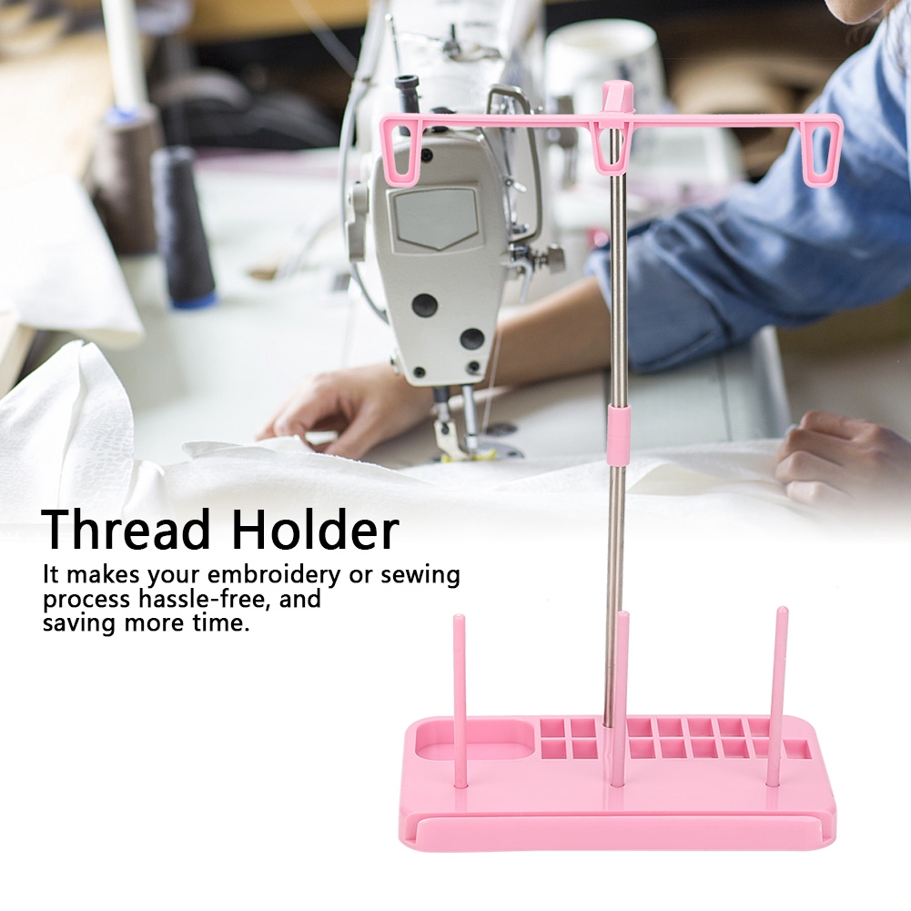for Industrial Sewing Machines 2 Cone and Spool Stand Thread Holder