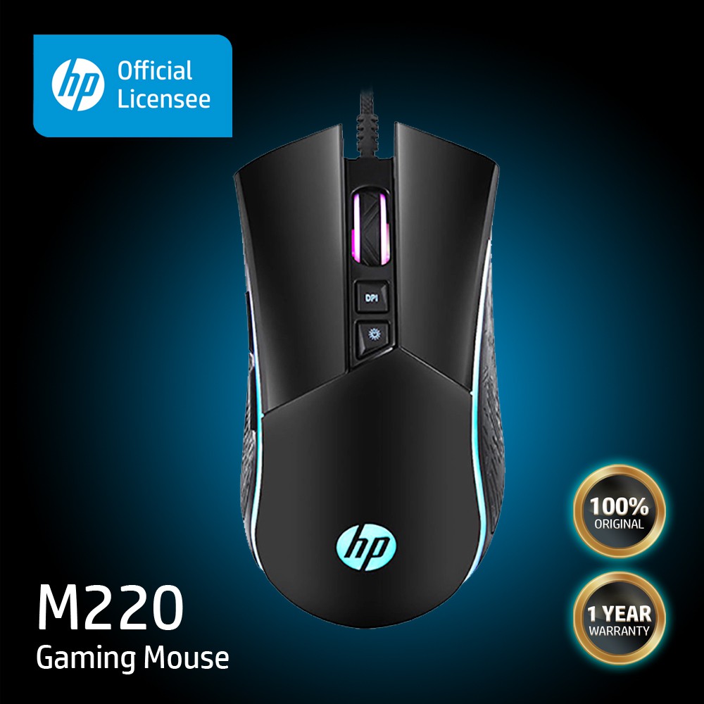 HP M220 High Performance Gaming Mouse Shopee Malaysia
