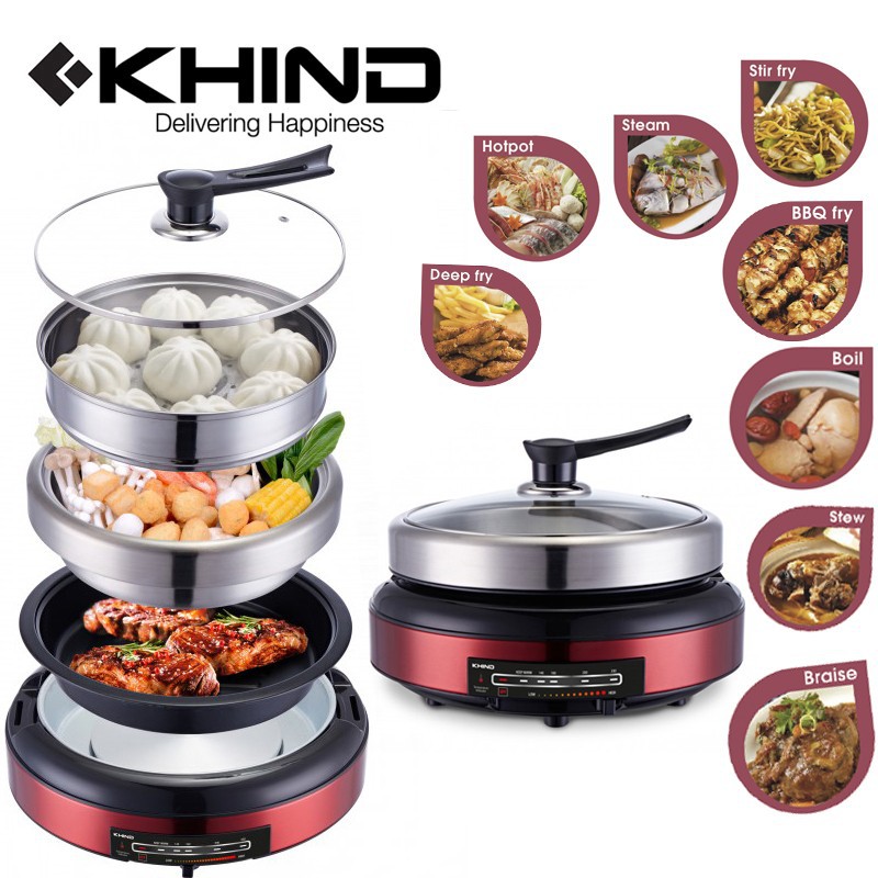 [FREE SHIPPING] KHIND MULTI COOKER MC388 Shopee Malaysia