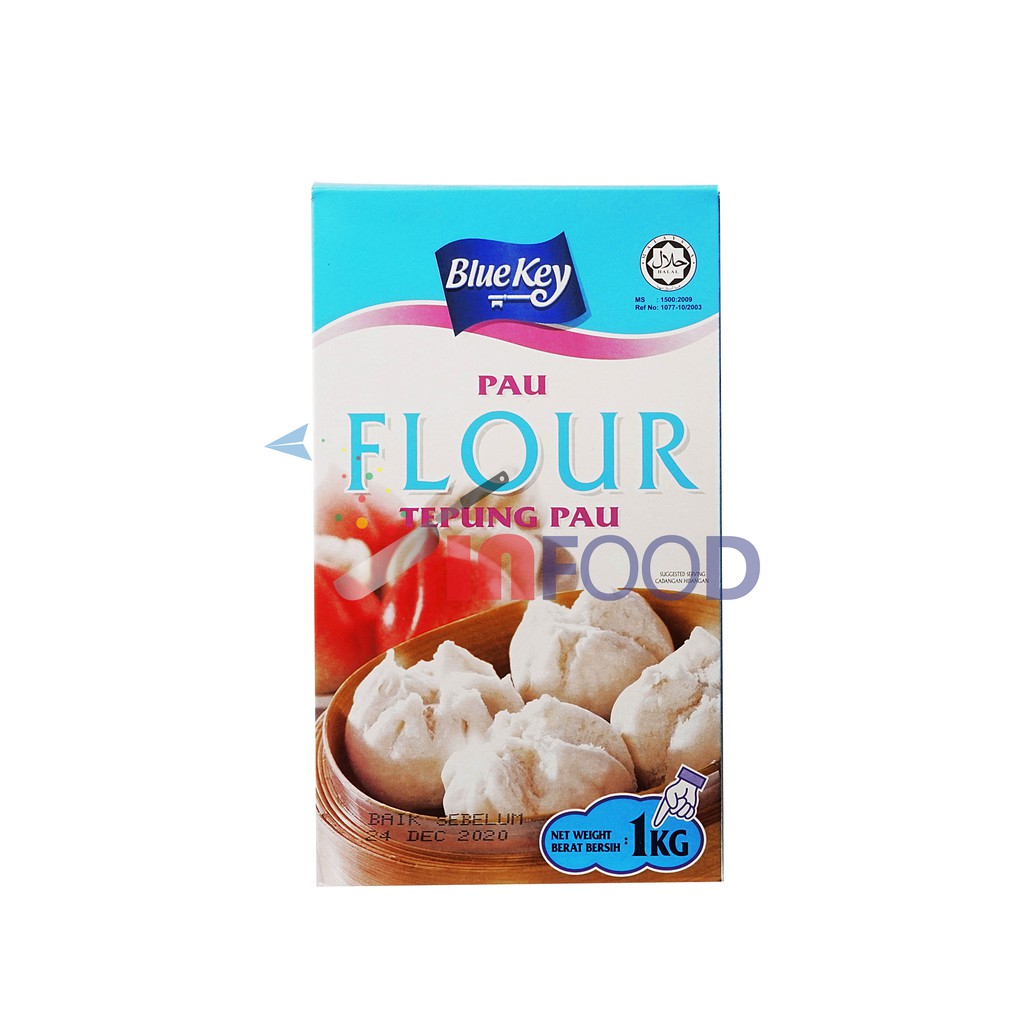 Blue Key Pau Flour / Tepung Pau 1kg Shopee Malaysia