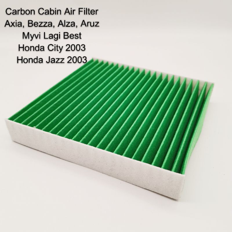 Cabin Air Filter(carbon) for Alza, Myvi lagi best, bezza, axia Shopee