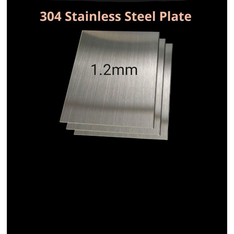 304 Stainless Steel Sheet 1.2mm thickness hairline finish plate