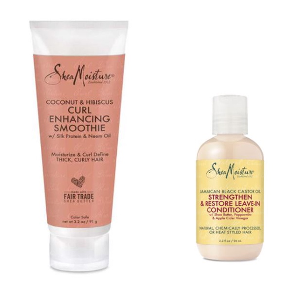 (Readystock) Shea Moisture JBCO Leavein Conditioner + Curl smoothie