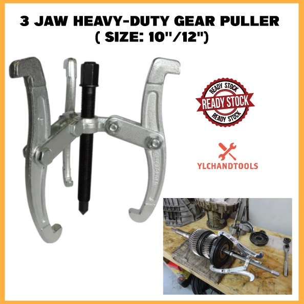 3 JAW HEAVYDUTY GEAR PULLER ( 10''/250MM,12''/300MM ) Shopee Malaysia