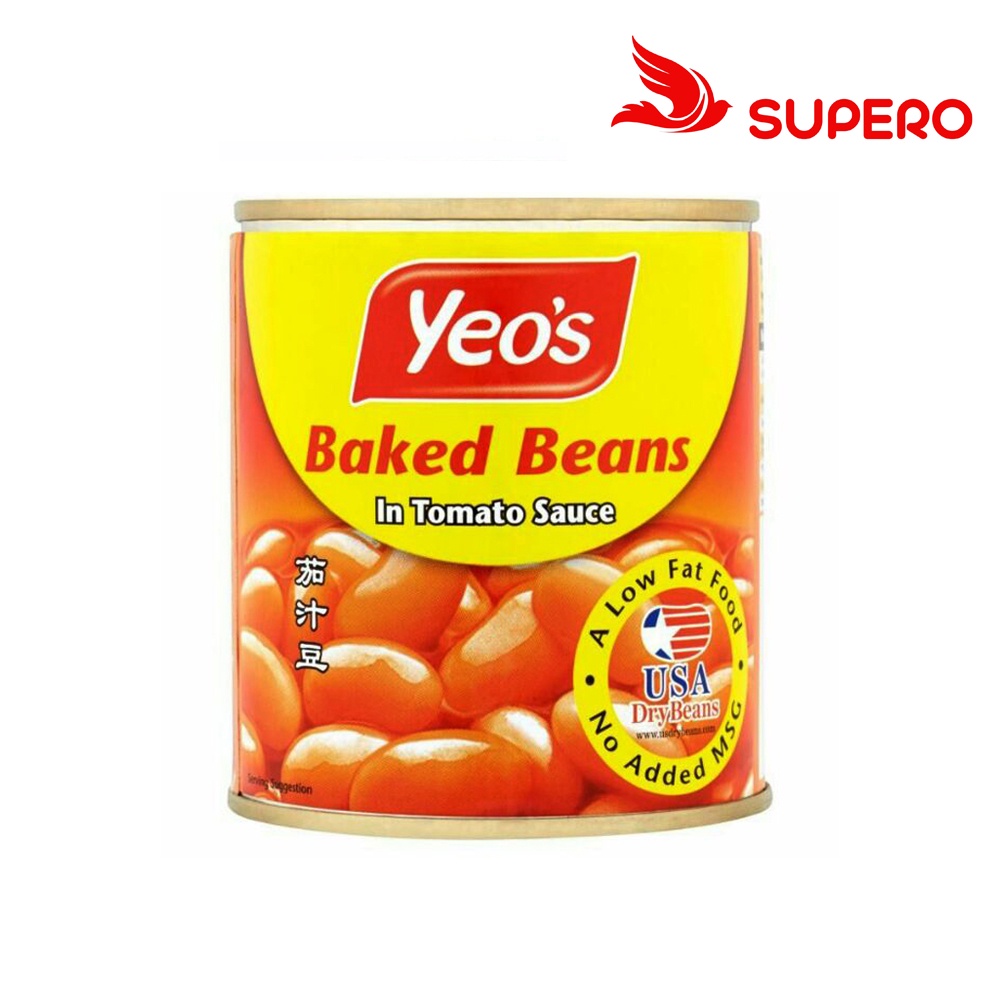 YEO'S BAKED BEANS IN TOMATO SAUCE 300G Shopee Malaysia