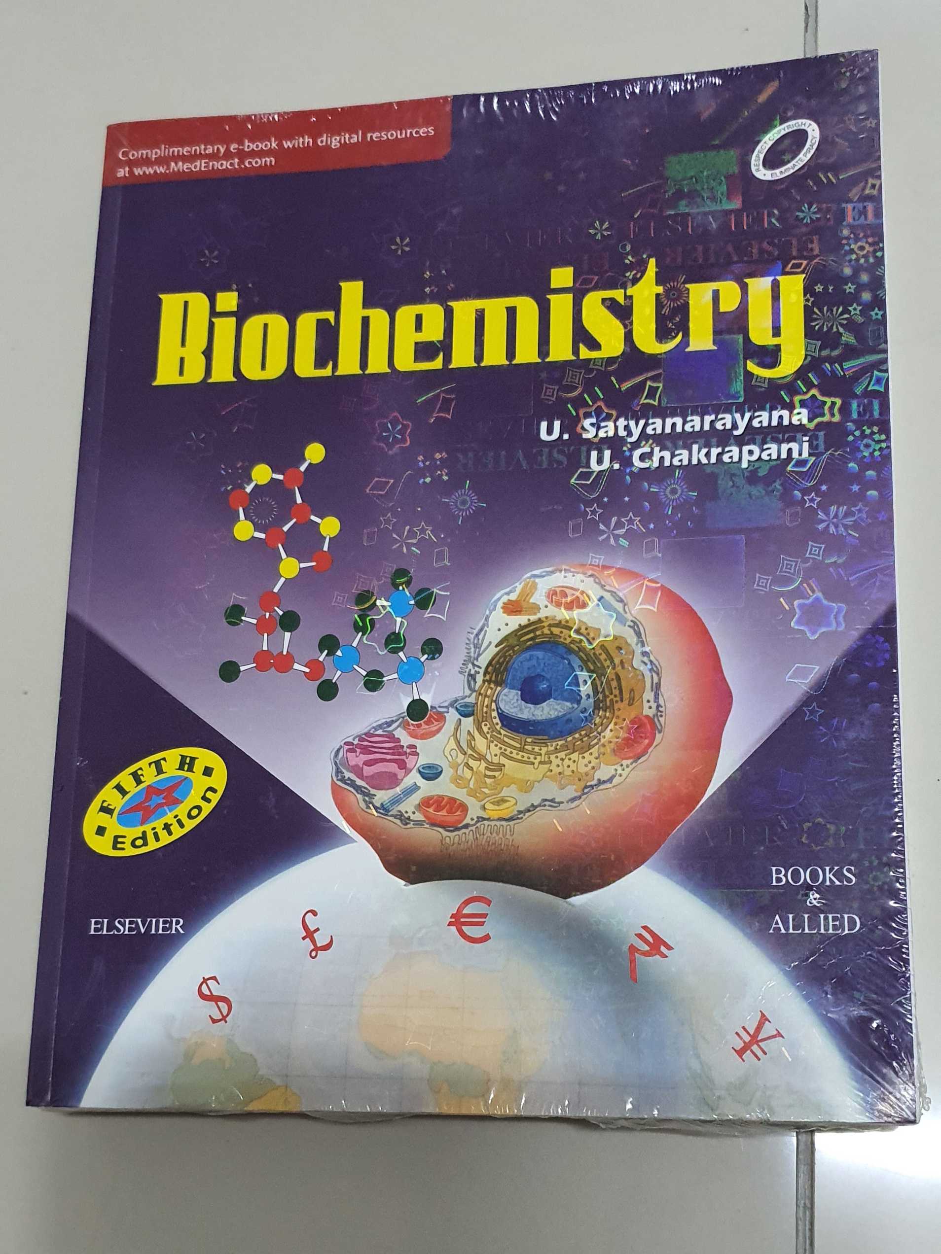 Biochemistry 5th Edition by Satyanarayana Shopee Malaysia