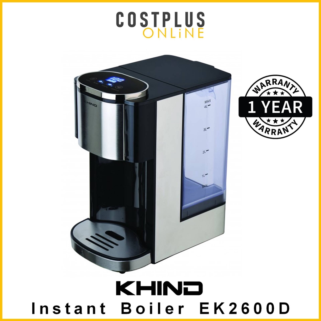 KHIND EK2600D 4L Instant Boiler Hot Water Dispenser / MIB6613 2