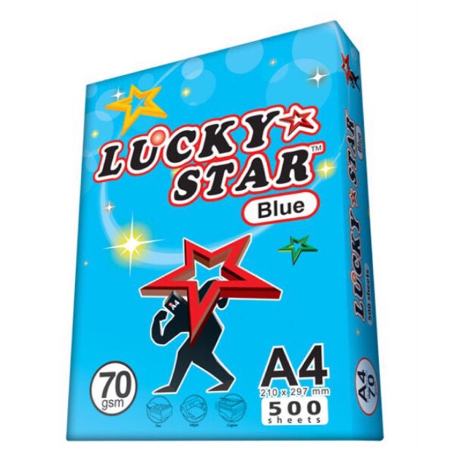 Lucky Star A4 Copier White Colour Paper 70gsm (500 Sheets) Shopee Malaysia