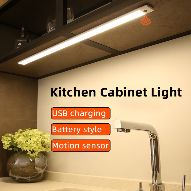 Motion Sensor Light LED Light Kitchen Light USB Rechargeable