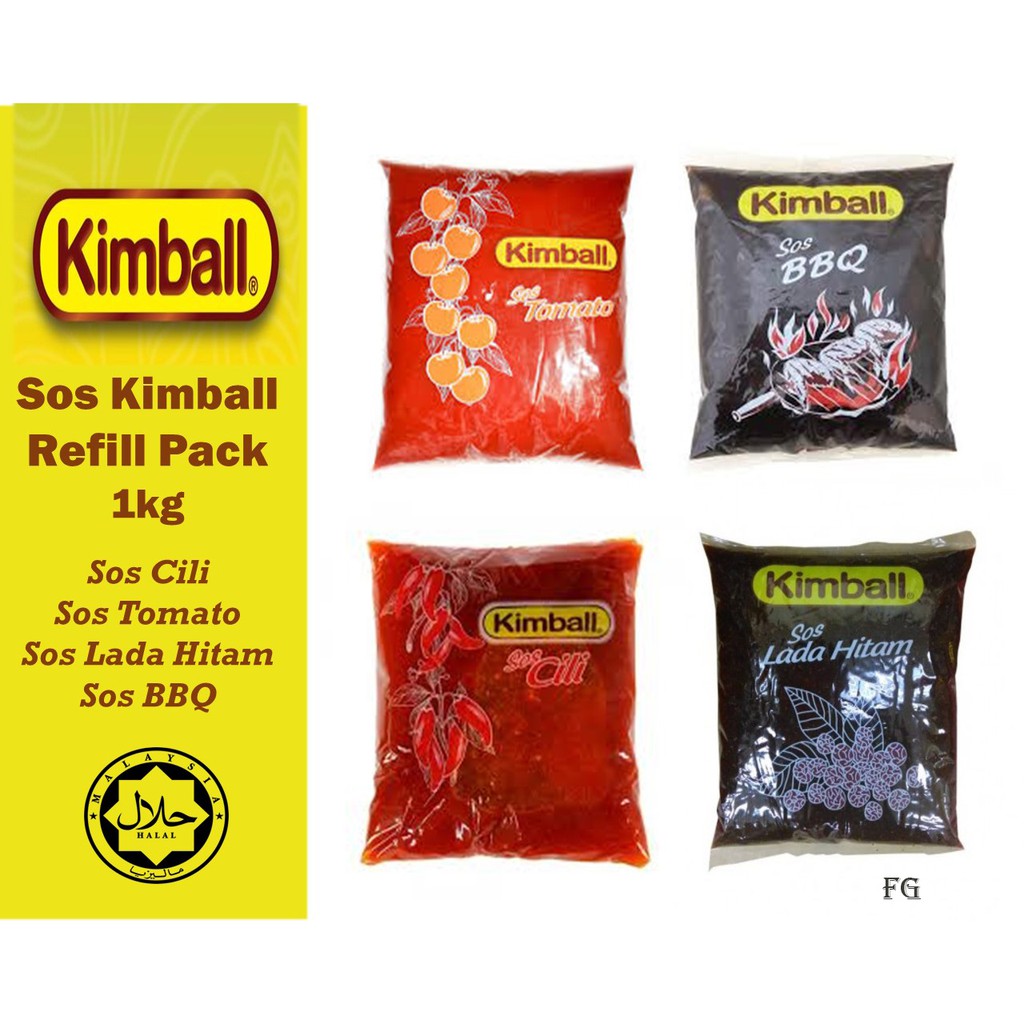 Kimball Sos Refill Pack 1kg Shopee Malaysia