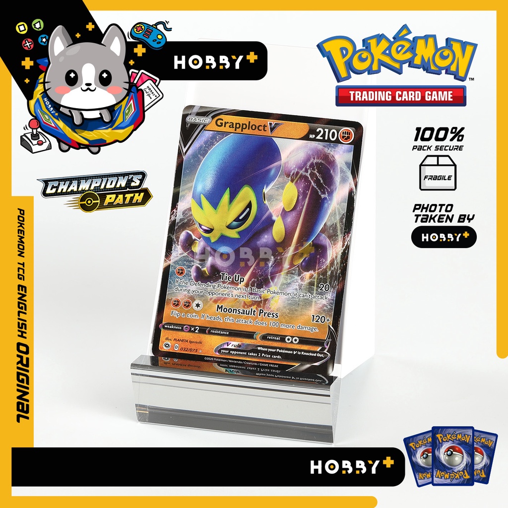 Pokemon TCG / PTCG Grapploct V 032/073 Ultra Rare English Trading