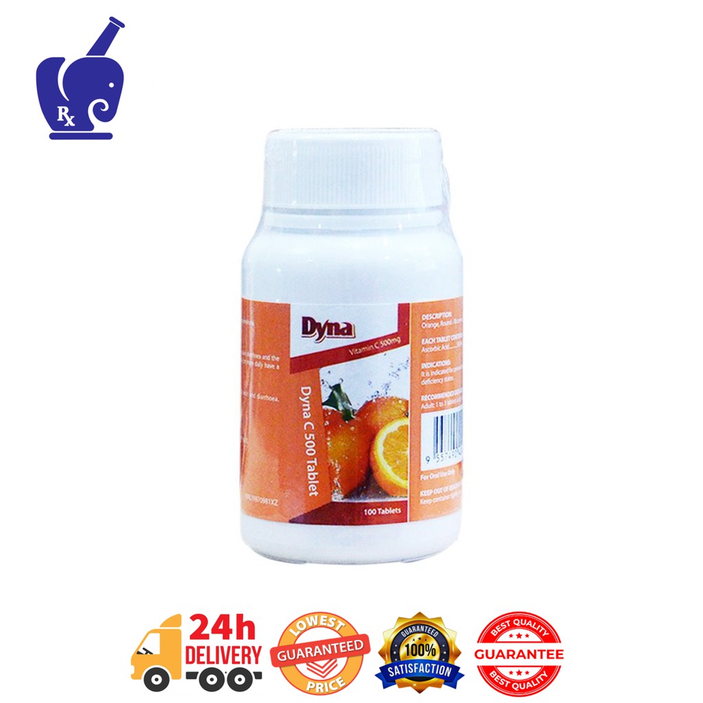 Vitamin C Dyna C 500mg Tablets Shopee Malaysia