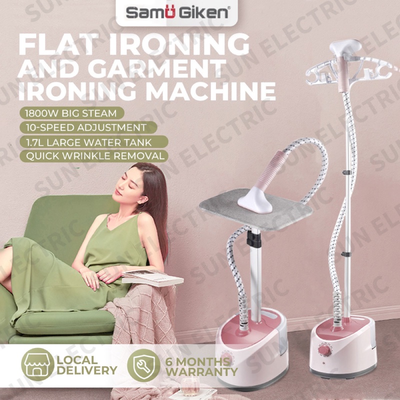 Portable steam iron stand 1.6L Garment Steamer Clothes Seterika Haba