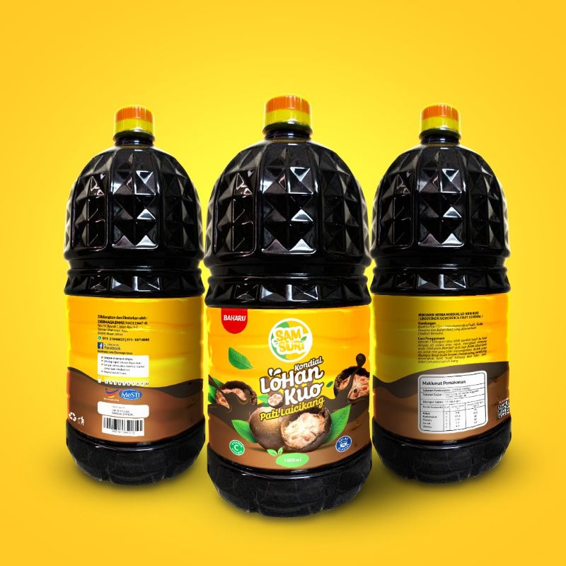 NEW LOOK! Lo Han Kuo Cordial Muslim Products (BMF) Luo Han Guo / Lo Han