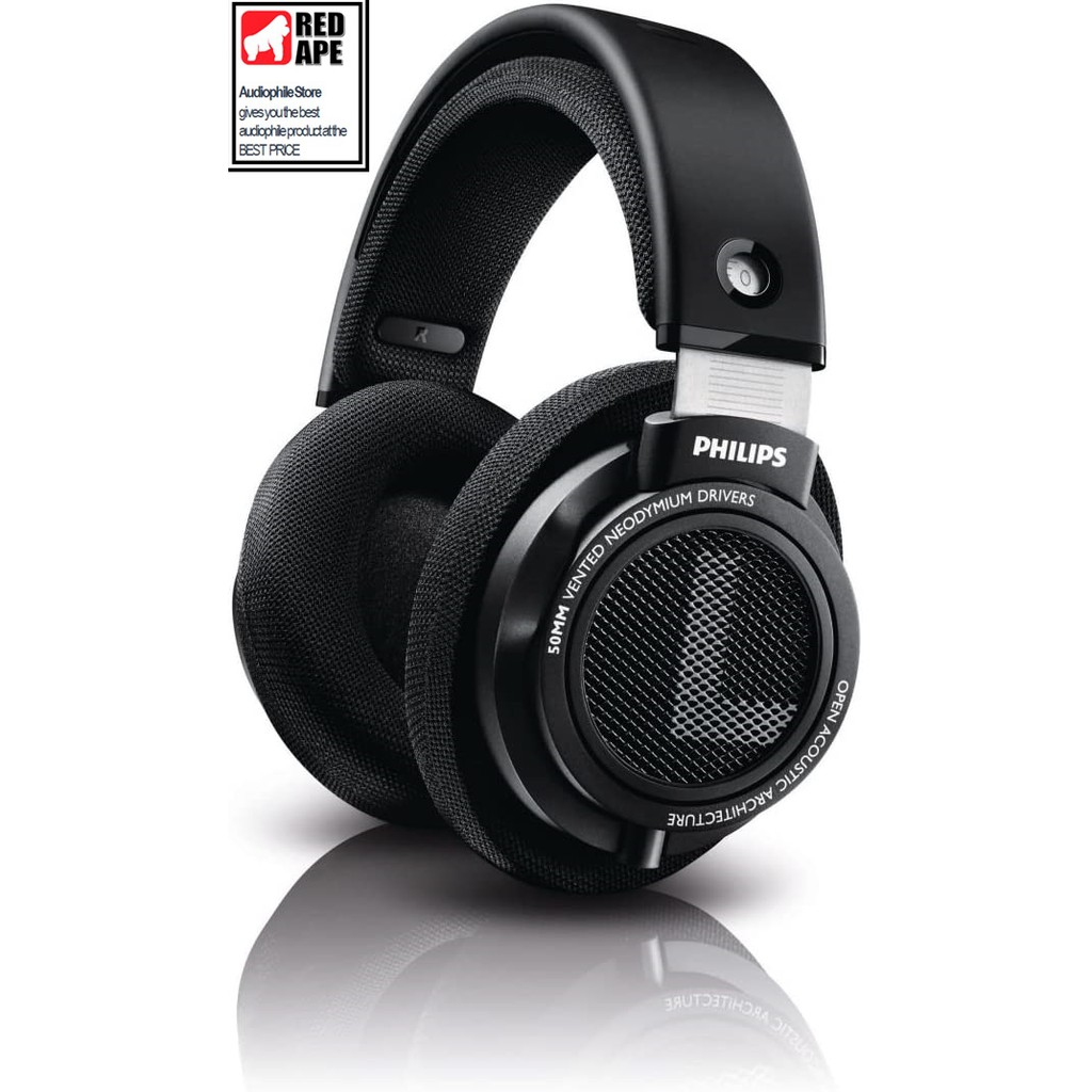 Philips SHP 9500 Professional Headphones with 3 Meter Long Headset HiRes AUDIO 100 Original