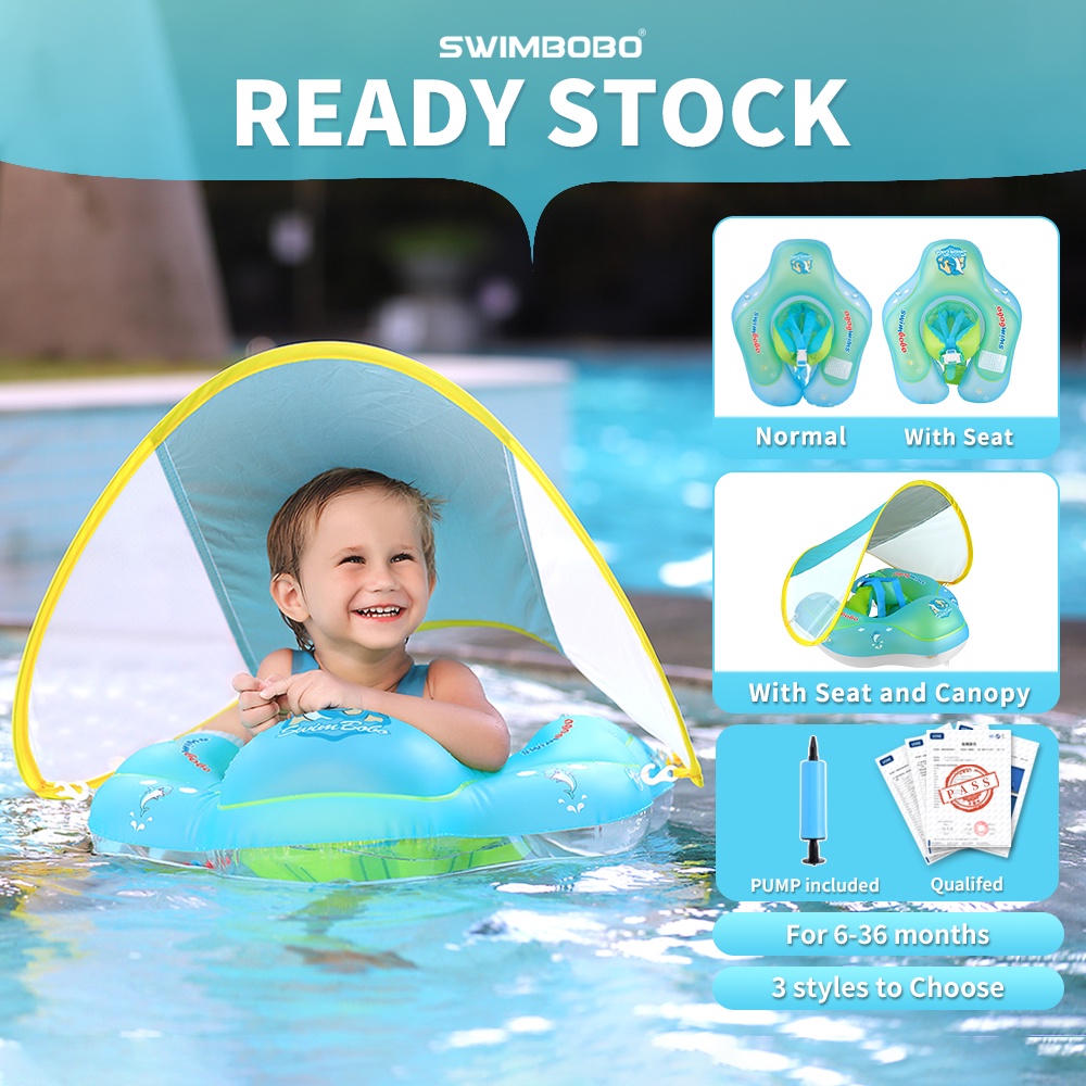 Child Baby Swim Float Ring Swimming Bebe Pool Seat Inflatable For 636