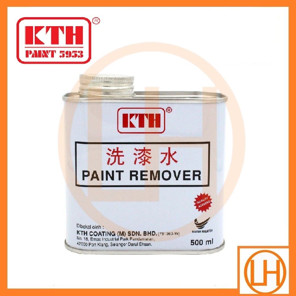 KTH Paint Remover for Wood and Metal 500ml / KTH Keluar Cat untuk
