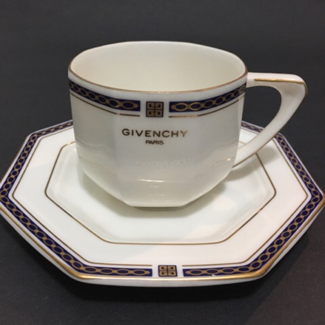 RESTOCK Givenchy Porcelain Hexagon Cup & Saucer Set Shopee Malaysia