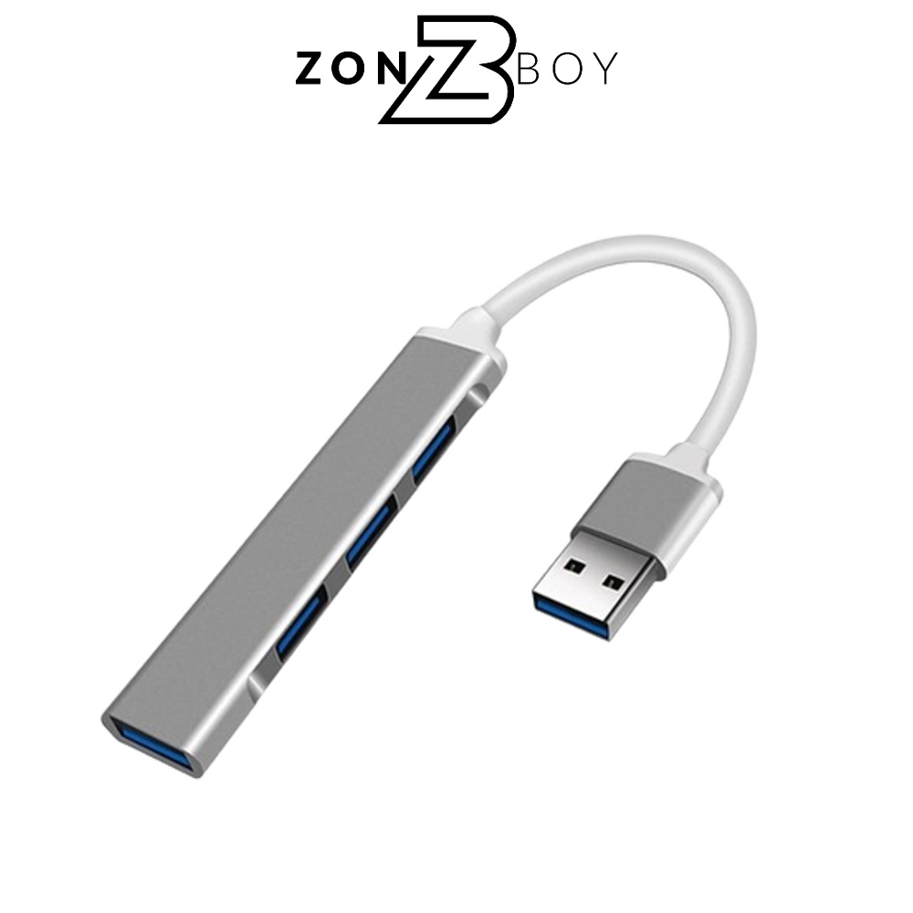 Adapter 4 in 1 Converter Adapter USB 4 Port 3.0 Data Super Speed For PC