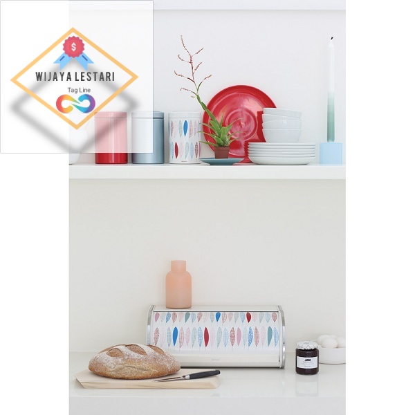Brabantia BREAD BIN ROLL TOP PAULINE 484841 Shopee Malaysia