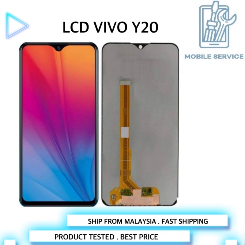 VIVO Y20 Y20S Y20i Y12S Y15S Y15A Y01 LCD Display + Touch Screen