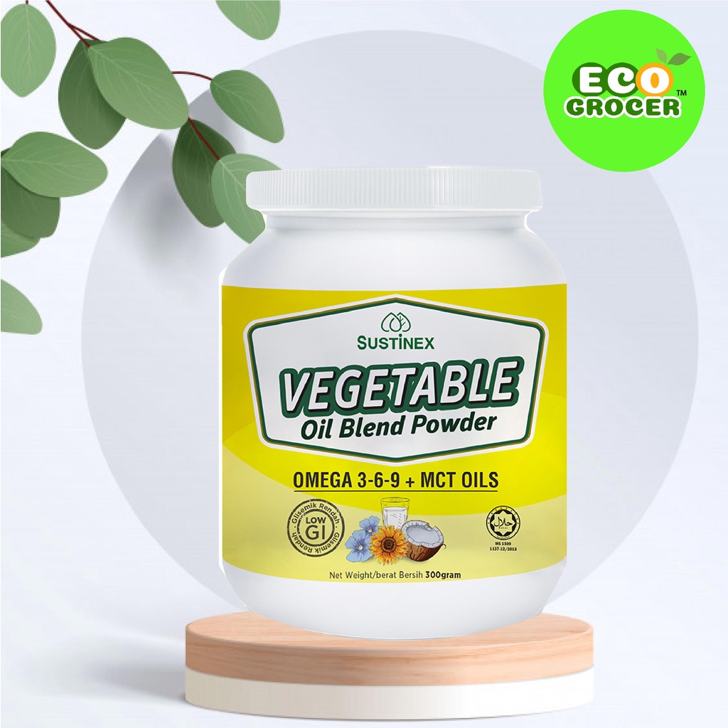 Nova Sustinex Vegetable Oil Blend Powder 300g Shopee Malaysia