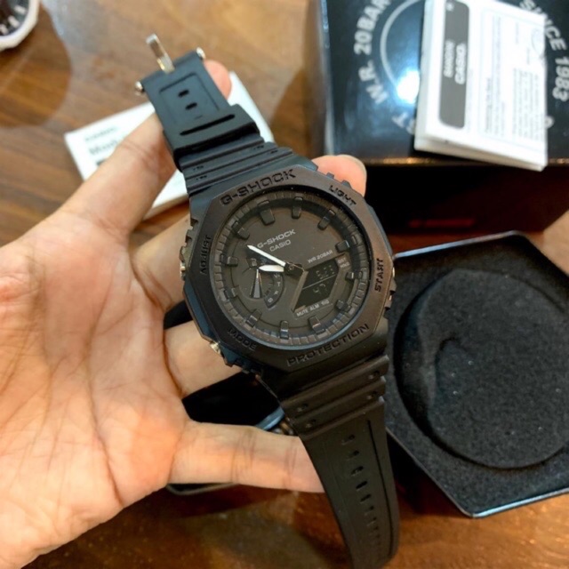 GSHK TMJ FULL BLACK JAM JAM TANGAN LELAKI , SALES Shopee Malaysia
