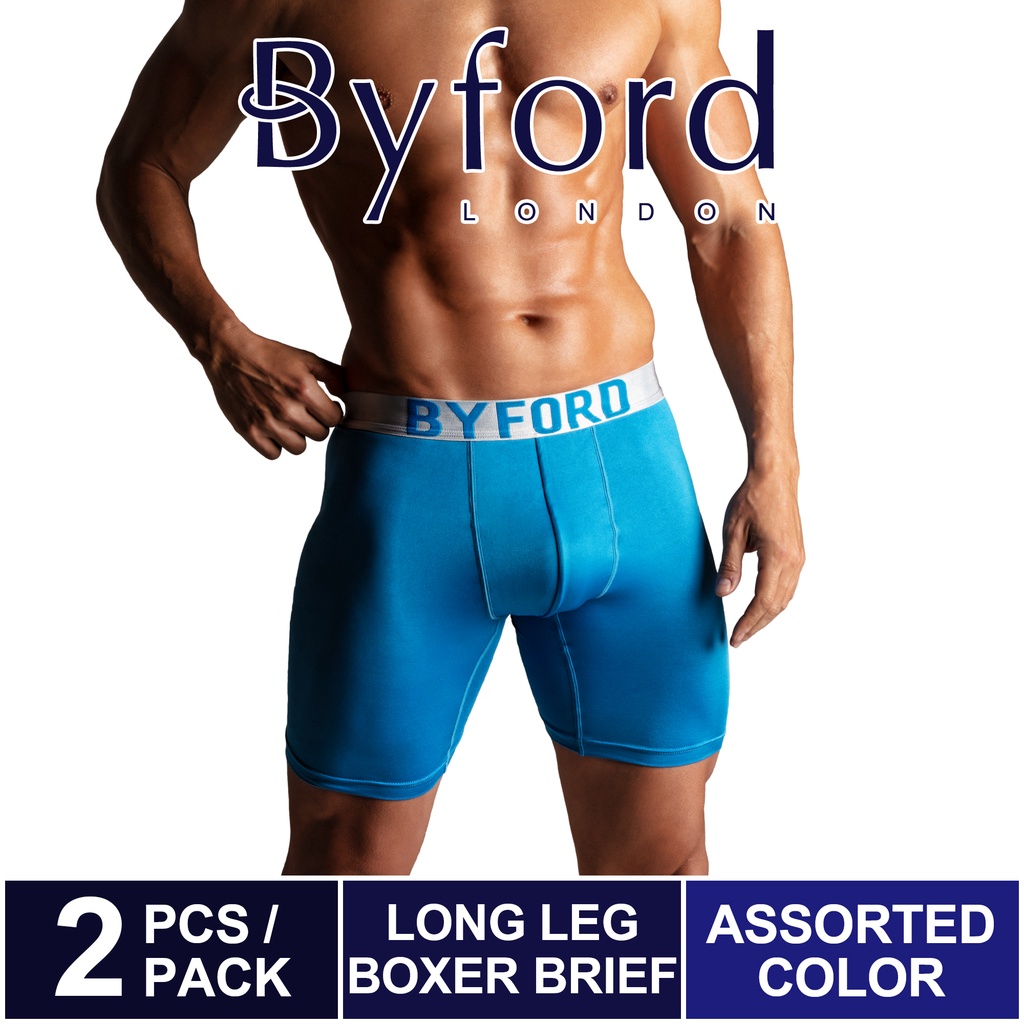 daiso (2 Pcs) Byford Men Brief Microfibre Spandex Men Underwear