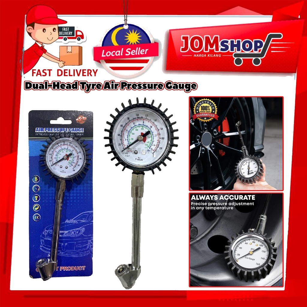 *READY STOCK*Air Pressure Gauge/ Tyre pressure Gauge Air Inflation/TYRE