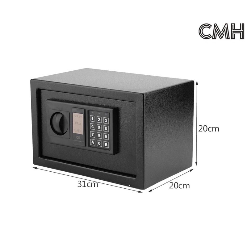 Personal / Home / Office Safe Digital Safety Box Security Box to Keep Cash.peti simpanan besi