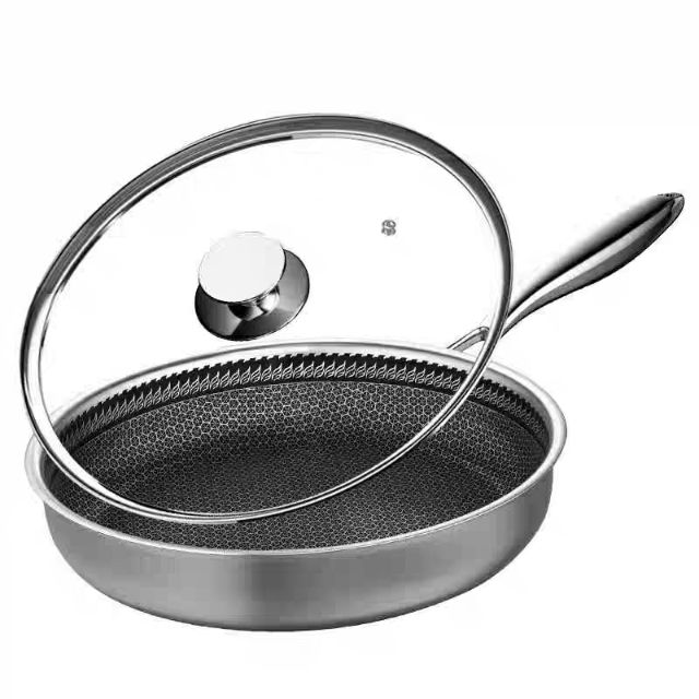GERMANY 304 stainless steel nonstick frying pan 30CM Shopee Malaysia