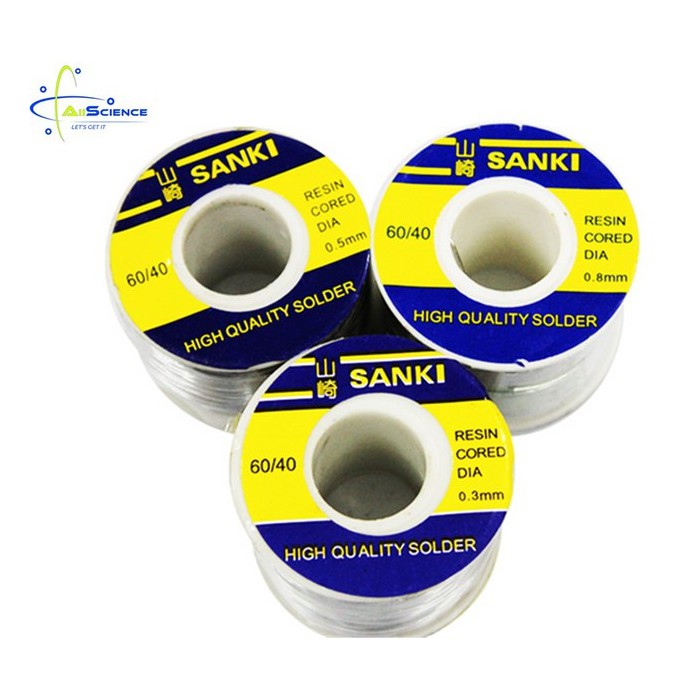 Soldering Lead Wire Solder SANKI High Quality Solder 0.8mm Shopee