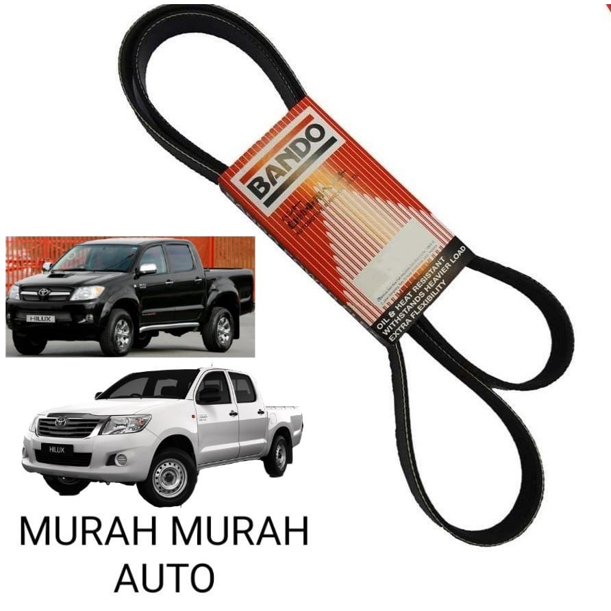 BANDO FAN BELT TOYOTA HILUX KUN25 KUN26 Shopee Malaysia