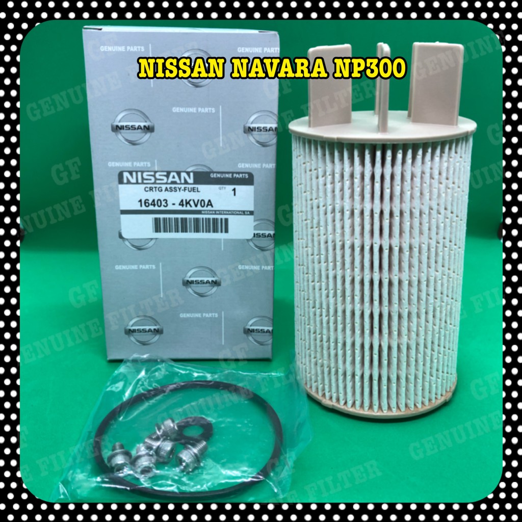 NISSAN NAVARA NP300 D23T DIESEL FUEL FILTER 164034KV0A Shopee Malaysia