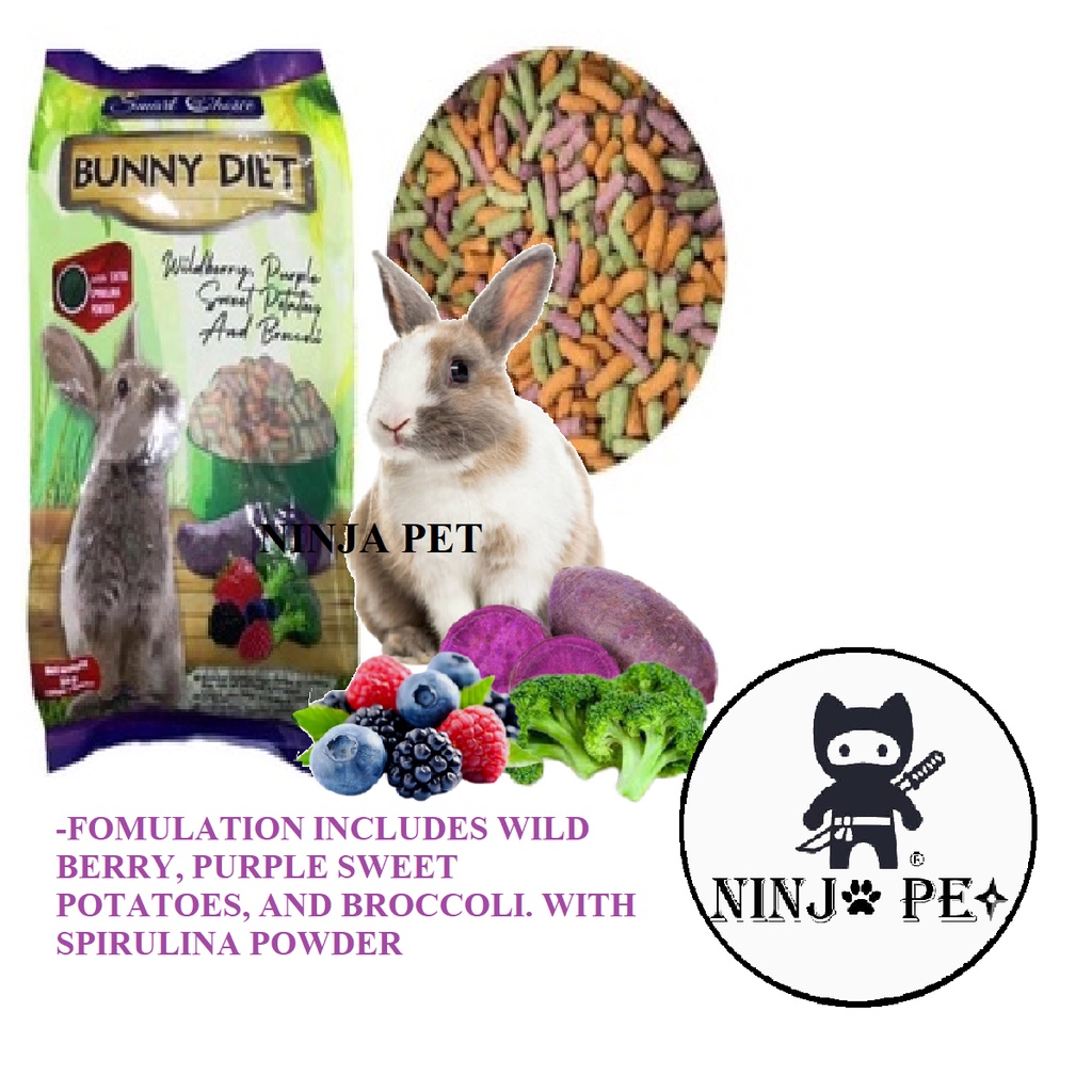 SMART CHOICE BUNNY DIET 3KG RABBIT FOOD (MAKANAN ARNAB SMART CHOICE