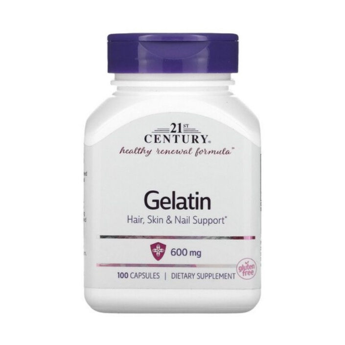 21st Century Gelatin Hair, Skin & Nail Support 600mg 100's Shopee Malaysia