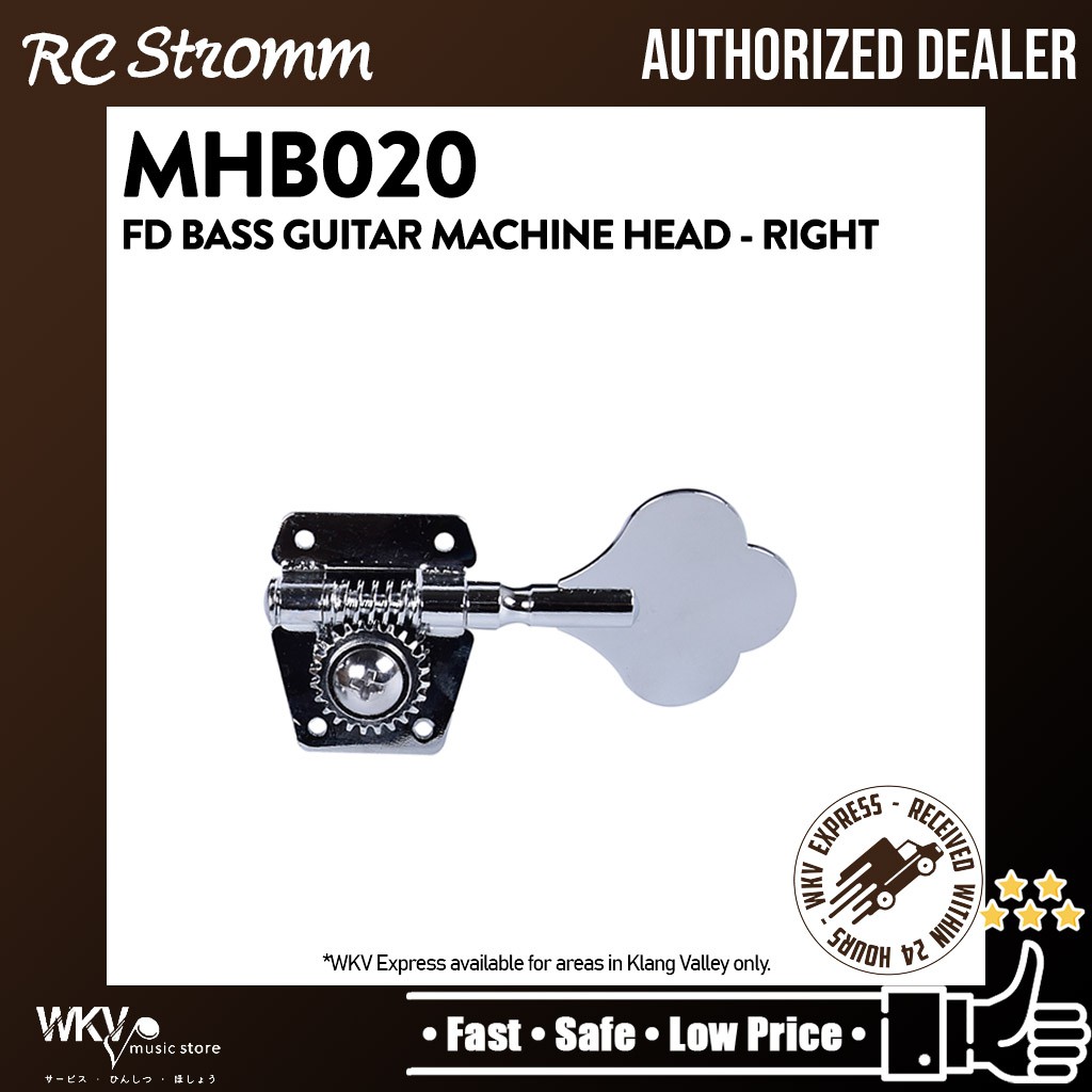 RC Stromm MHB020 Bass Guitar Machine Head Tuning Peg Right (MHB020