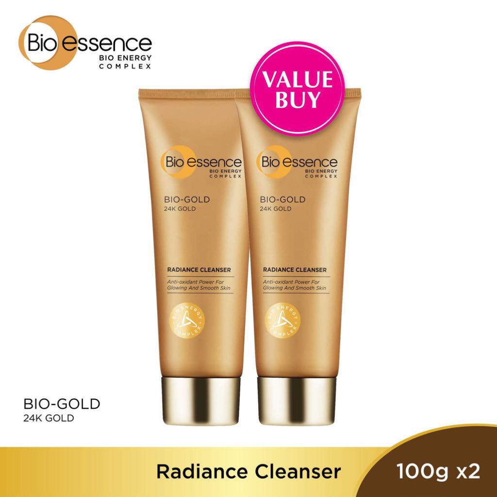 Bioessence BioGold Radiance Cleanser (100g x 2) [Twin