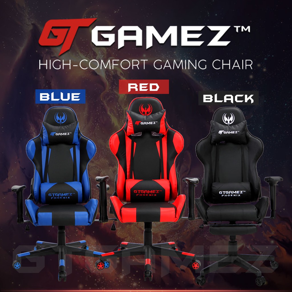 (FREE SHIPPING)GTGAMEZ Gaming Chair GMZGCYG725 Phoenix Video Game