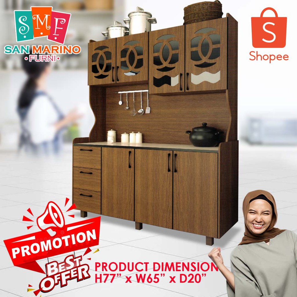 SA 4 Feet Kitchen With Thick Stainless Steel Table Top