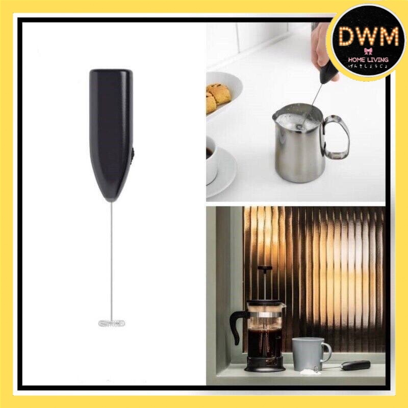 IKEA PRODUKT MILK FROTHER BLACK IKEA MILKFROTHER COFFEE MILK SPIN MILK