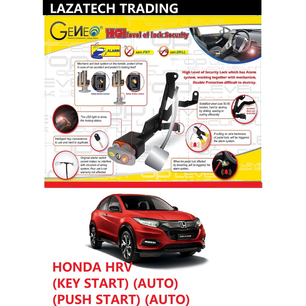 Honda Hrv Anti Theft System View All Honda Car Models & Types