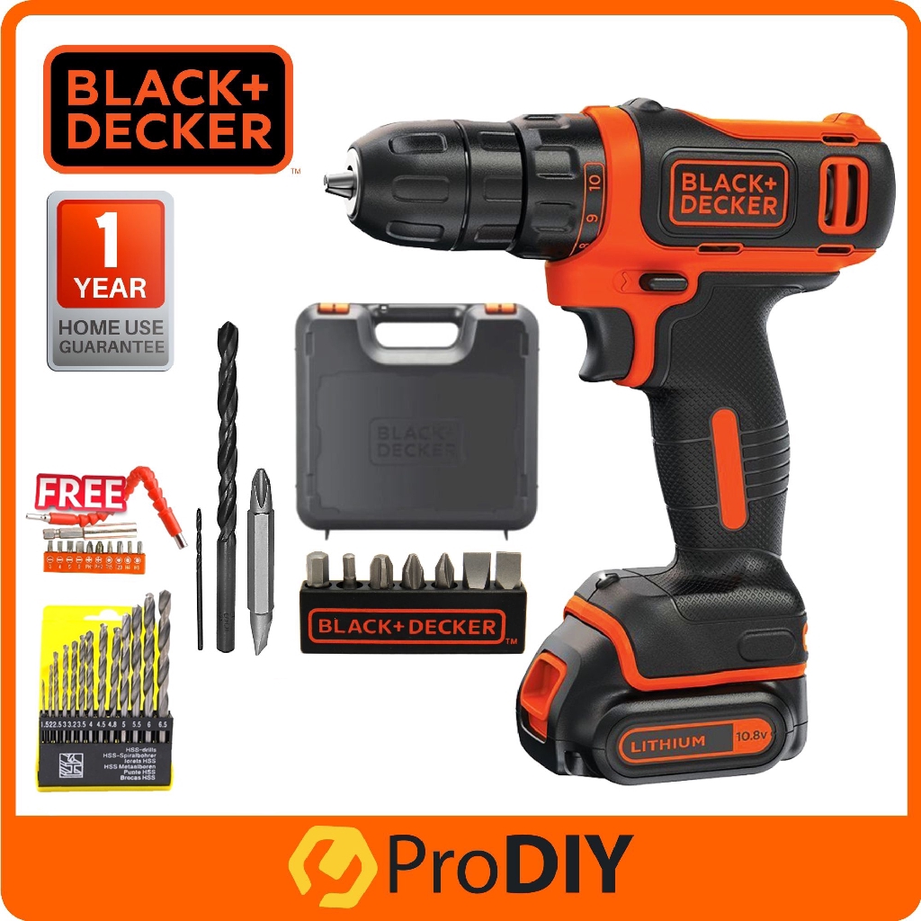 Black Decker 18V X Liion Cordless Combi Drill Impact Driver BCK25S2SGB DIY At B&Q atelier