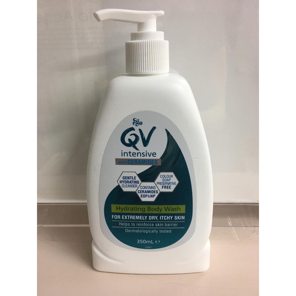 Ego QV Intensive With Ceramides Hydrating Body Wash 350ml Shopee Malaysia