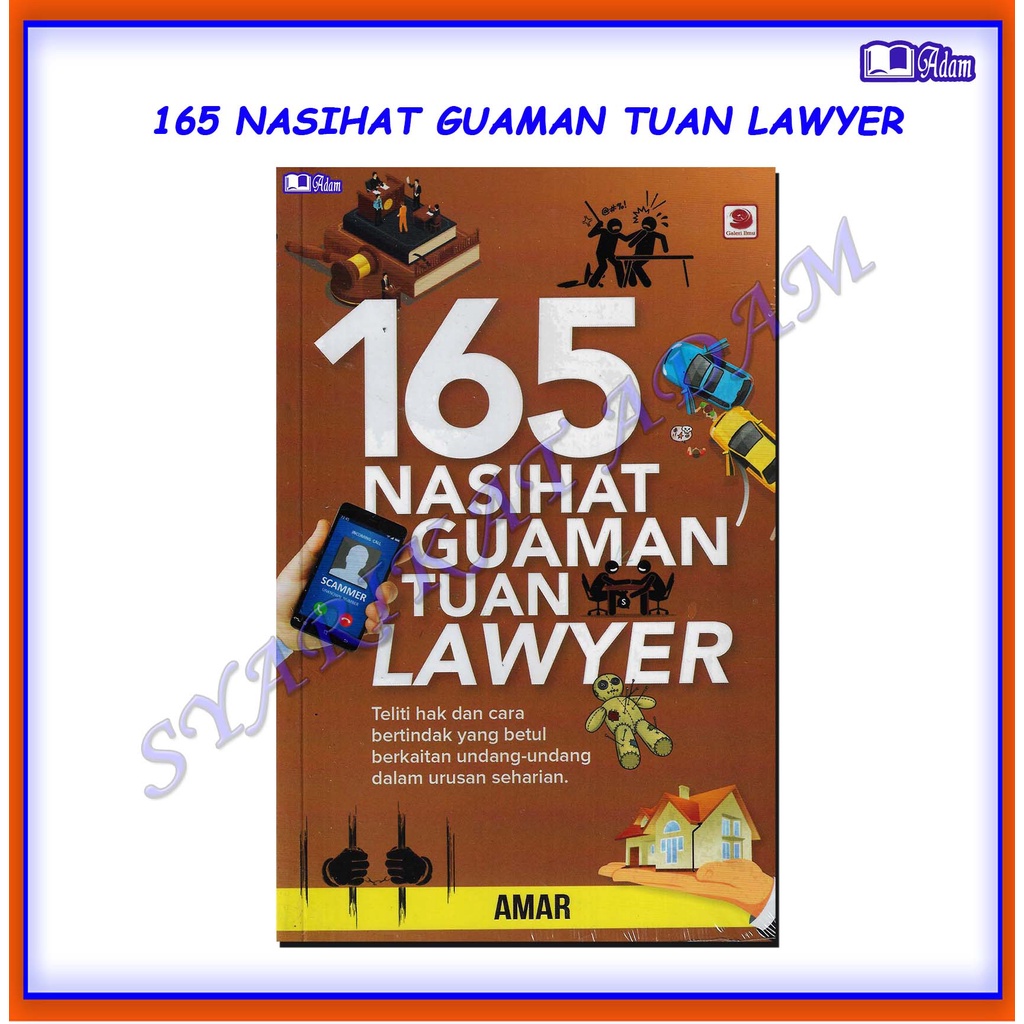 [ADM] 165 NASIHAT GUAMAN TUAN LAWYER Shopee Malaysia