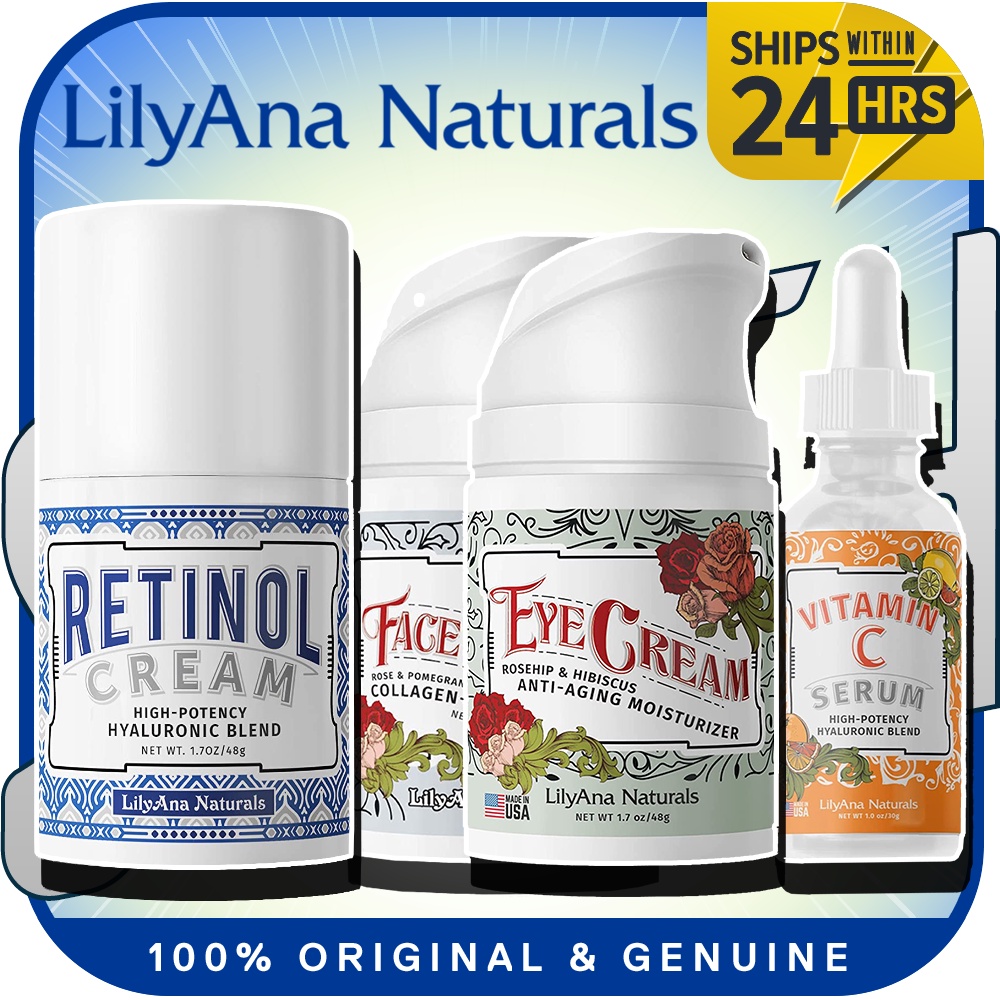 GENUINE LilyAna Naturals Retinol Cream AntiAging 48g / Eye Cream