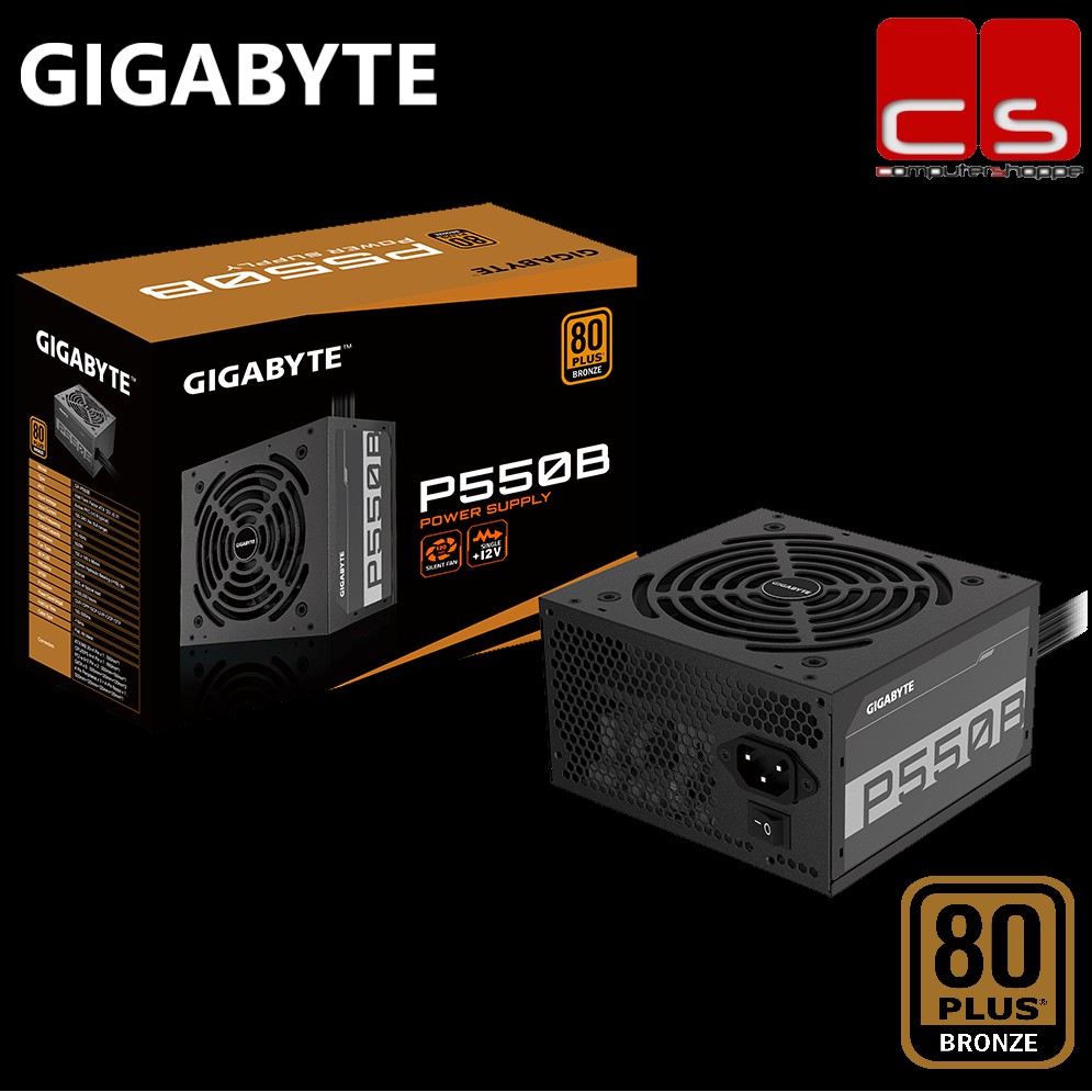Gigabyte P550B 80+ Bronze Power Supply Unit 550W PSU Shopee Malaysia