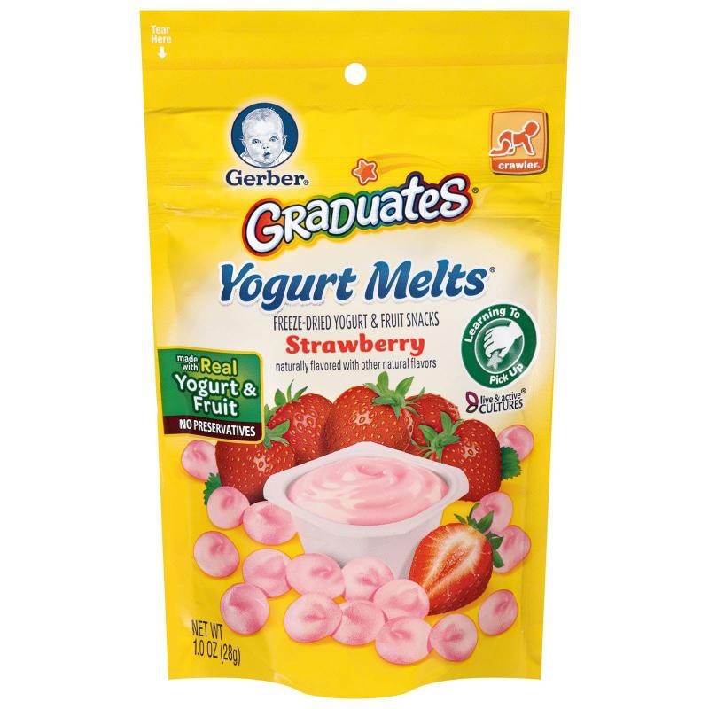 Gerber Graduates Yogurt Melts, 28g Shopee Malaysia