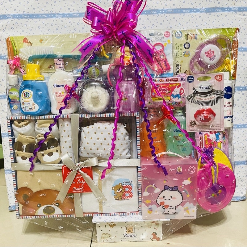 NEW BORN BABY SET HAMPER Hamper 43 (FREE GREETING CARD) Shopee Malaysia