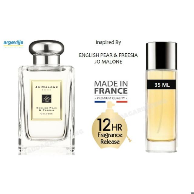 Argeville Perfume Long Lasting Parfum Inspired By Jo Malone English